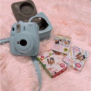 camera with film and case included